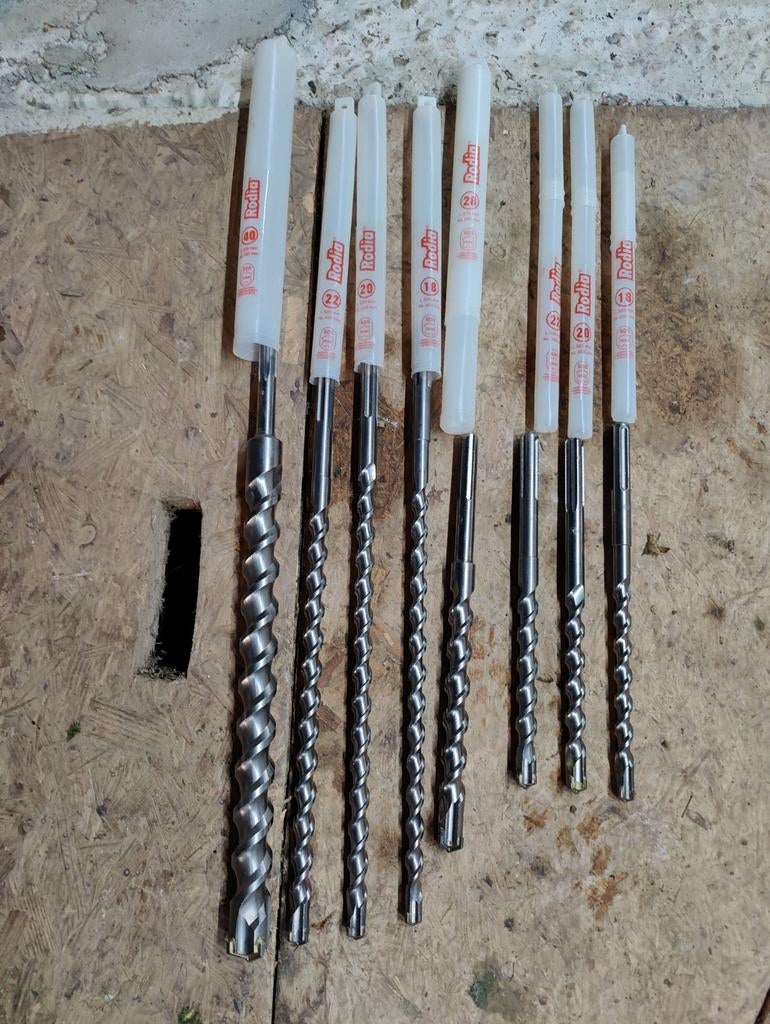 Nieuwe Rodia SDS max boren in vele maten, Doe-het-zelf en Verbouw, Info@rodiatools.nl, Rodia, Nieuw, Ophalen of Verzenden