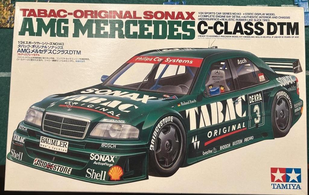 AMG SONAX TABAC Mercedes DTM Schaal 1:24, Overige merken, Auto, Groter dan 1:32, Nieuw