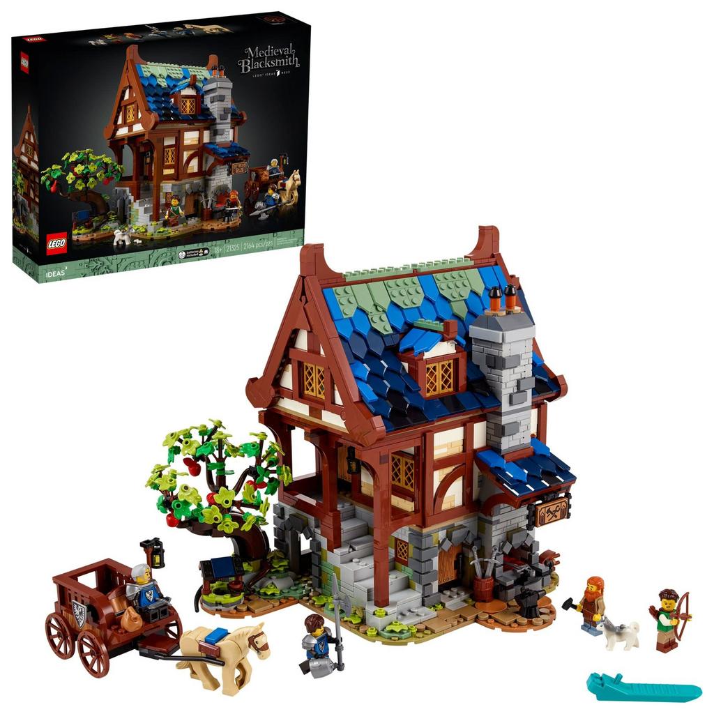 Lego 21325 middeleeuws huisje hoefsmid NIEUW ONGEOPEND, Ophalen of Verzenden, Nieuw