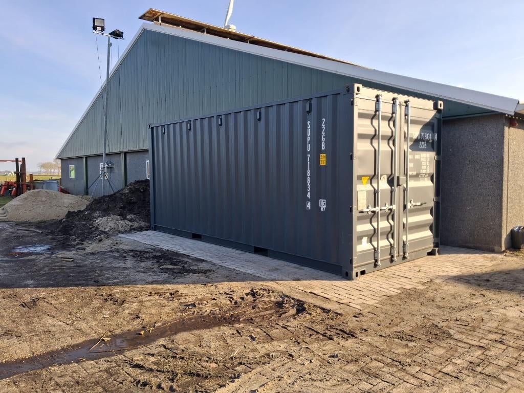 ≥ Nieuwe Zeecontainer 20ft 8ft 10ft PRIJS INCL TRANSPORT!! — Machines ...