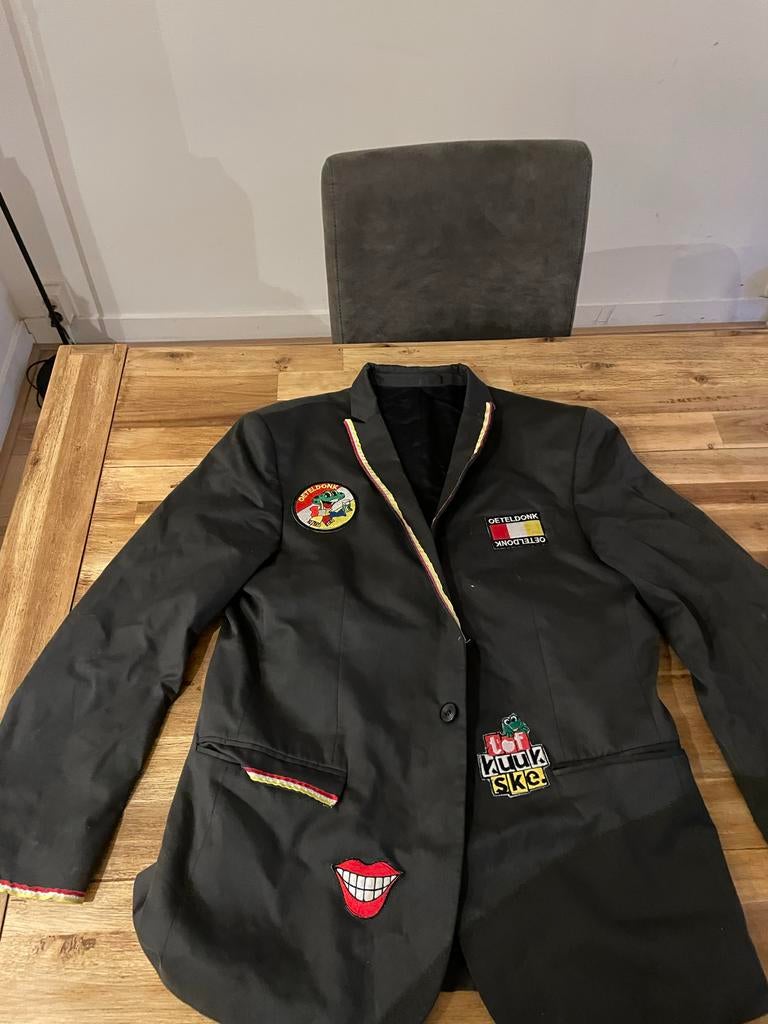 Oeteldonk Jasje Maat M, Kleding | Heren, Kostuums en Colberts, Ophalen of Verzenden, Maat 48/50 (M)