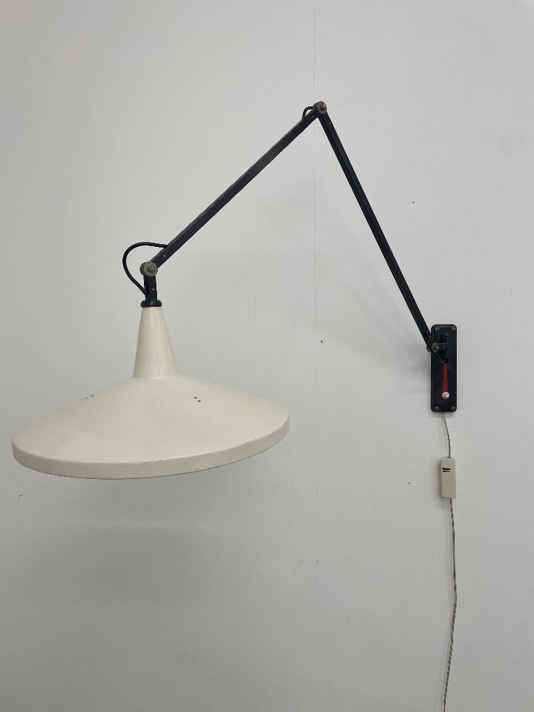 Rietveld Panoma lamp, Huis en Inrichting, Lampen | Hanglampen, Ophalen of Verzenden, Gebruikt, Metaal, 75 cm of meer