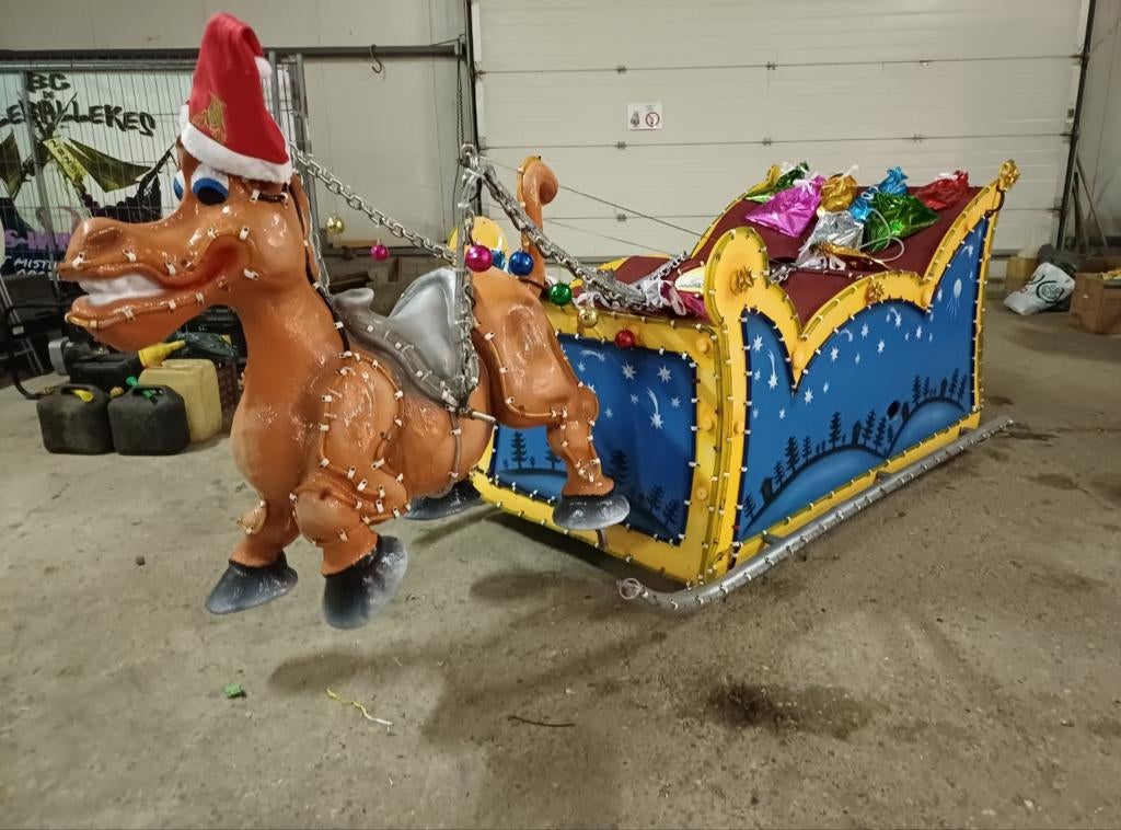 Loopgroep Met Skelterombouw Te Koop, Ophalen, Zo goed als nieuw, Carnaval