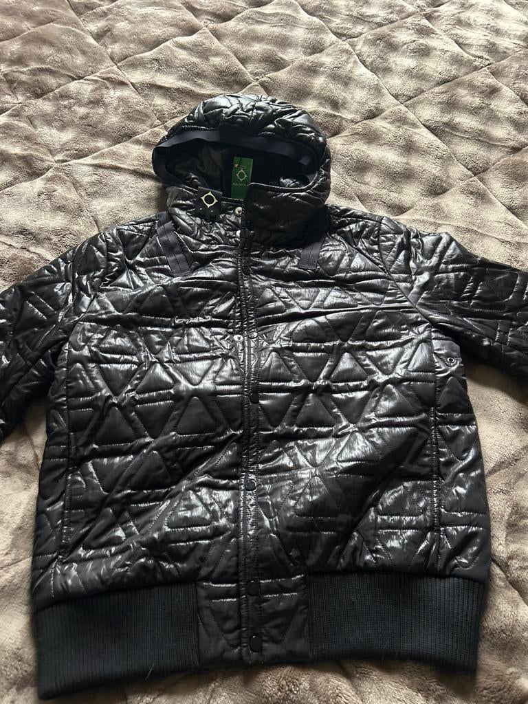 Zwarte MA.STRUM Jas - Nieuwstaat, Ophalen of Verzenden, Nieuw, Maat 48/50 (M), Zwart