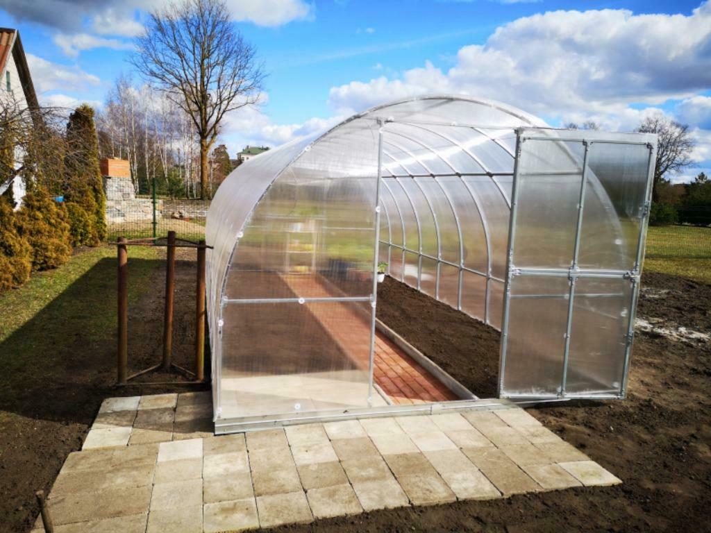 Luxe Tunnelkas Melati 3x4m 12m² 4 of 6mm Polycarbonaat, Ophalen of Verzenden, Nieuw, Overige typen