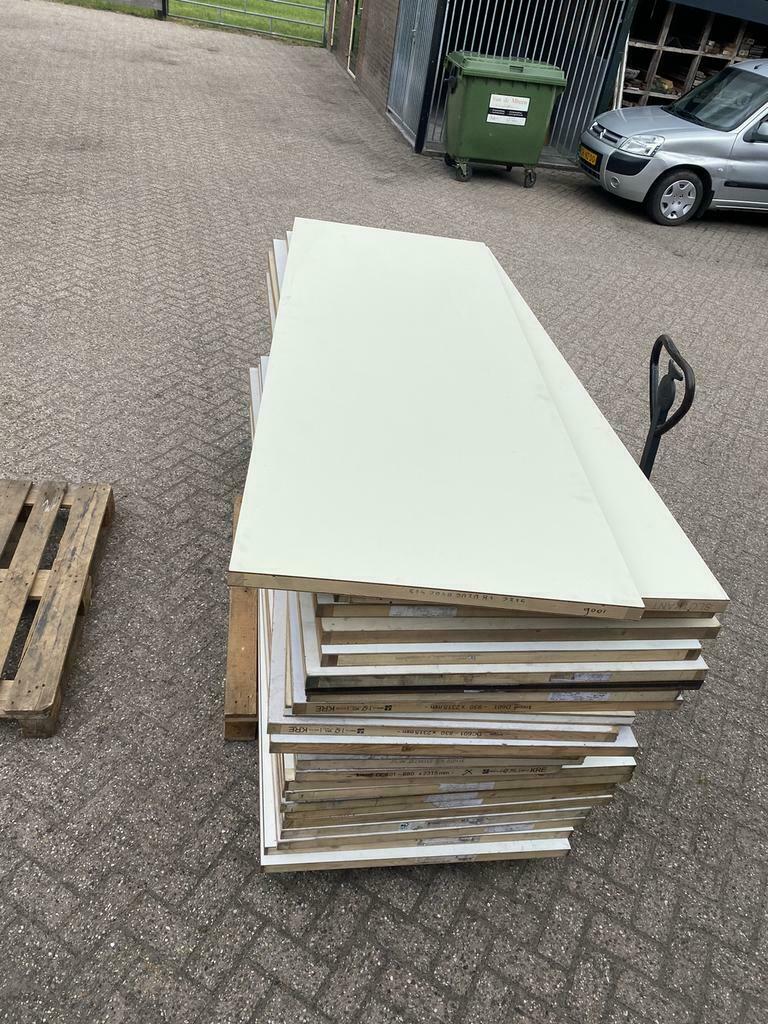 Brandvertragende stompe gladde deuren volspaan diverse maten, Ophalen, 80 tot 100 cm, 215 cm of meer, Binnendeur