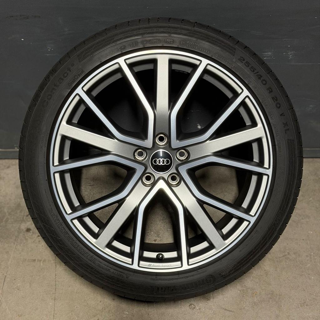 Originele Audi A6 S6 RS6 20 inch velgen, Gebruikt, 255 mm, Banden en Velgen, Ophalen of Verzenden