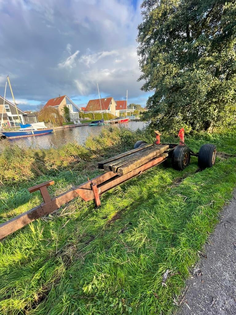 Stallingtrailer/ Boottrailer, Watersport en Boten, Boottrailers, Ophalen, Gebruikt, 9 meter of meer, Stallingstrailer