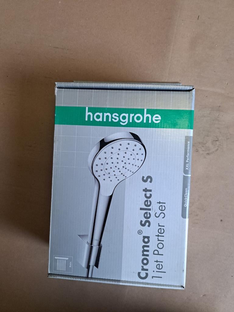 Hansgrohe Croma Select S 1jet Porter Set - Nieuw, Hansgrohe, Nieuw, Douche, Schiltach, Germany