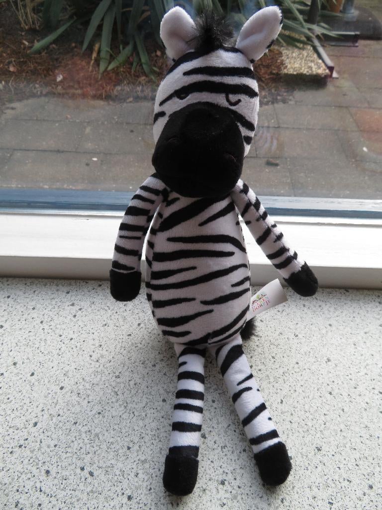 Koos Zebra zebrapaard van Dieren Dorpje, Ophalen of Verzenden, Zo goed als nieuw, Paard