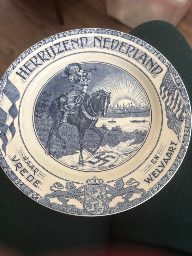 Société Céramique  Maastricht herdenkingsbord 1929, Ophalen of Verzenden