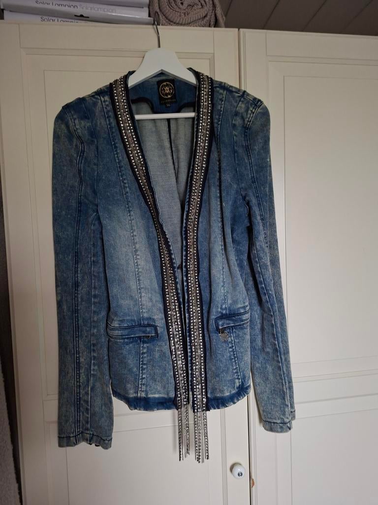 Spijker kolbert maat XL, Ophalen of Verzenden, Zo goed als nieuw, Maat 46/48 (XL) of groter, Blauw