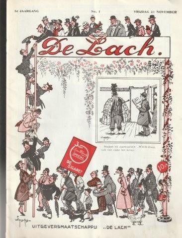 De Lach 1e nummer, Boeken, Ophalen of Verzenden, Gelezen