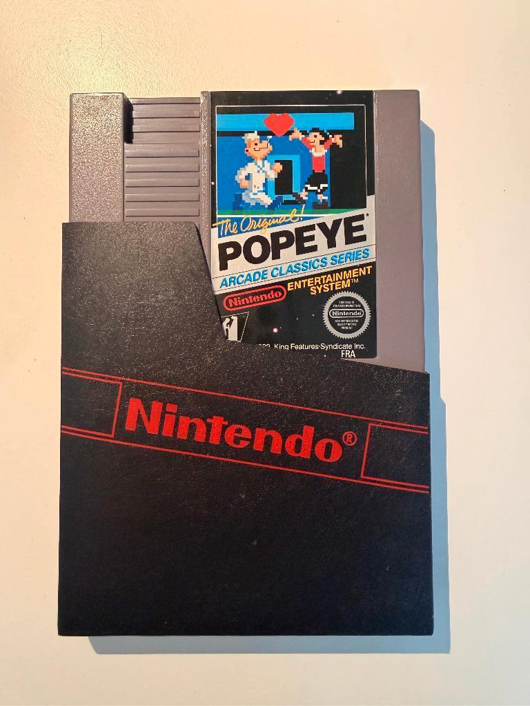 Nintendo NES – Popeye – Arcade Classics, Spelcomputers en Games, Avontuur en Actie, Gebruikt, Verzenden, 1 speler