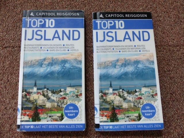 reisgids IJsland Capitool en andere boeken, Boeken, Reisgidsen, Gelezen, Capitool, Europa, Ophalen of Verzenden