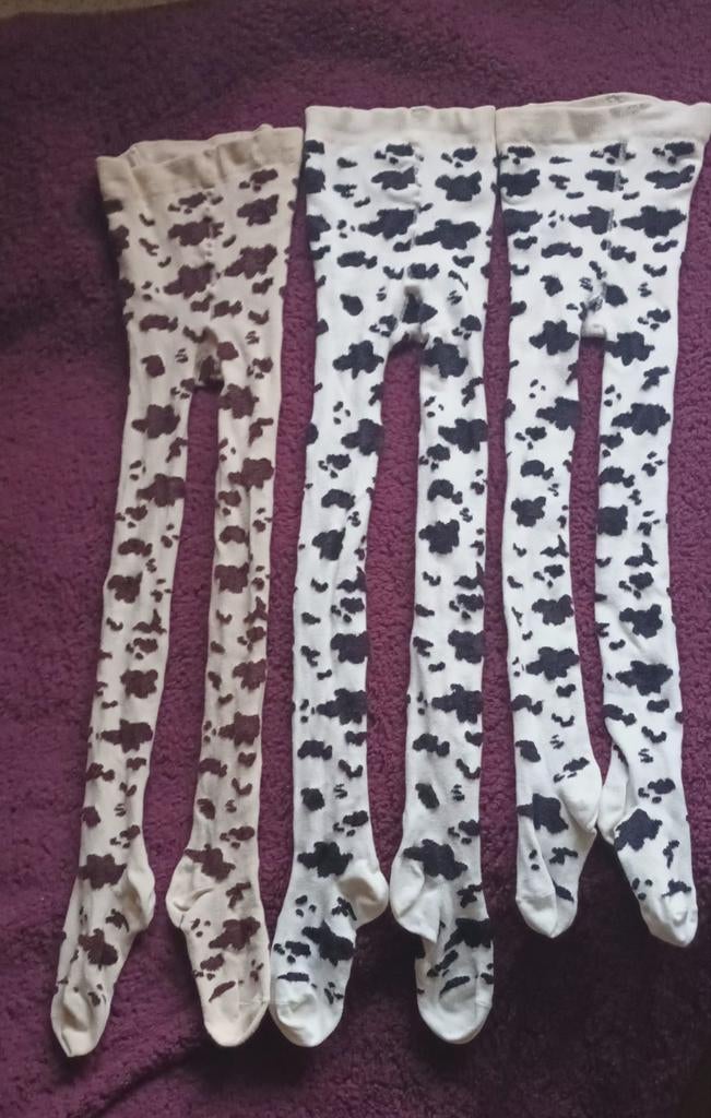 Koeien maillot.3 stuks. 1mt 110/116, 2x 122/128, Kinderen en Baby's, Carnavalskleding en Verkleedspullen, Meisje, 122 t/m 128