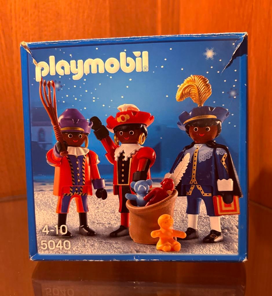 Playmobil 5040 Sinterklaas Pieten figuren set poppetjes, Ophalen of Verzenden, Zo goed als nieuw, Complete set