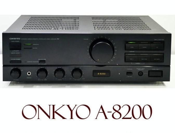 ONKYO A-8200 • GARANTIE • PHONO MM/MC •, Ophalen of Verzenden, Zo goed als nieuw, Stereo, Onkyo