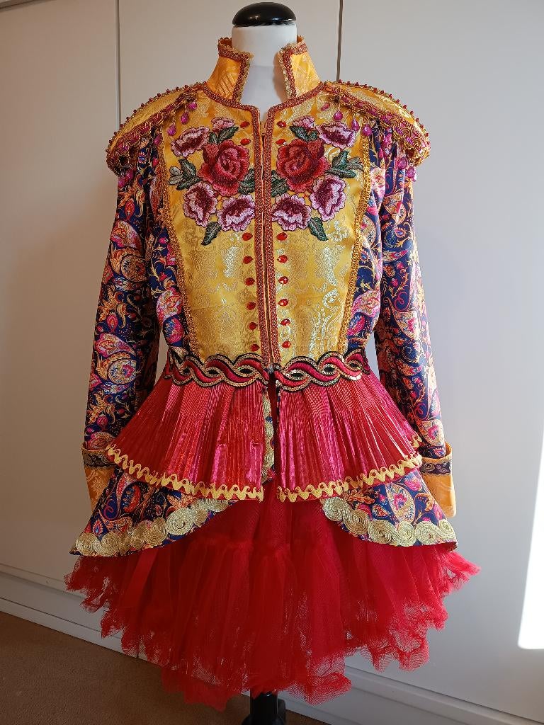 Carnavalsjas handgemaakt nieuw maat L, Ophalen of Verzenden, Nieuw, Carnaval, Kleding