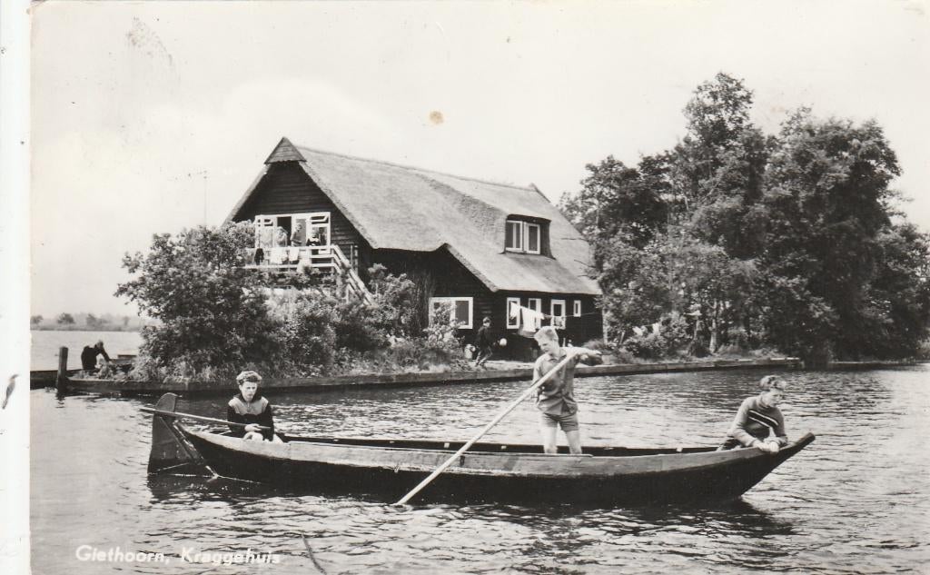 giethoorn- kraggehuis, Ophalen of Verzenden, 1940 tot 1960, Overijssel