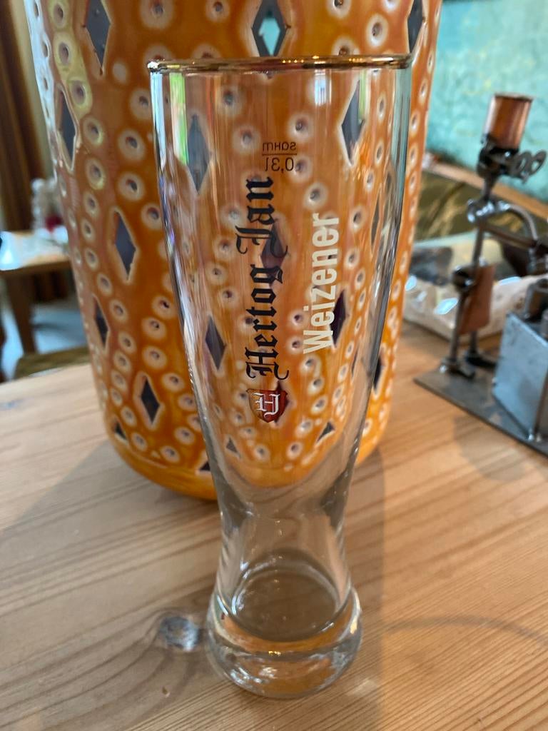 Hertog Jan Weizener glas, Ophalen of Verzenden, Zo goed als nieuw, Glas of Glazen, Hertog Jan