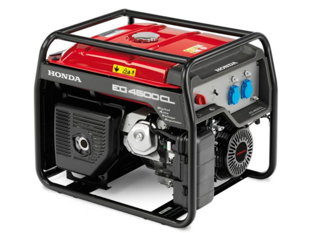 Honda EG 4500 CL Generator aggregaat 4500 W EG4500CL EG4500, Honda, Benzine, Nieuw, Ophalen of Verzenden