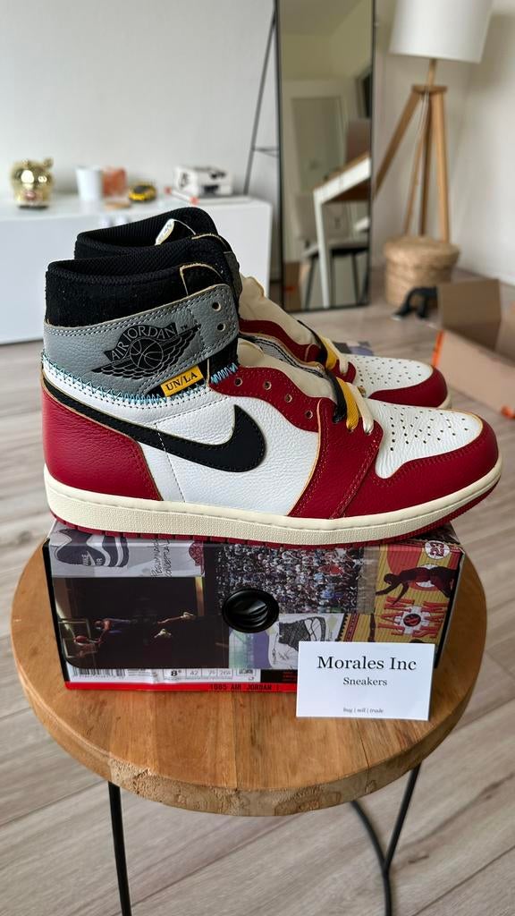 Nike Air Jordan 1 High Union Chicago (2025) EU 42 nieuw, Overige kleuren, Nieuw, Ophalen of Verzenden, Sneakers of Gympen