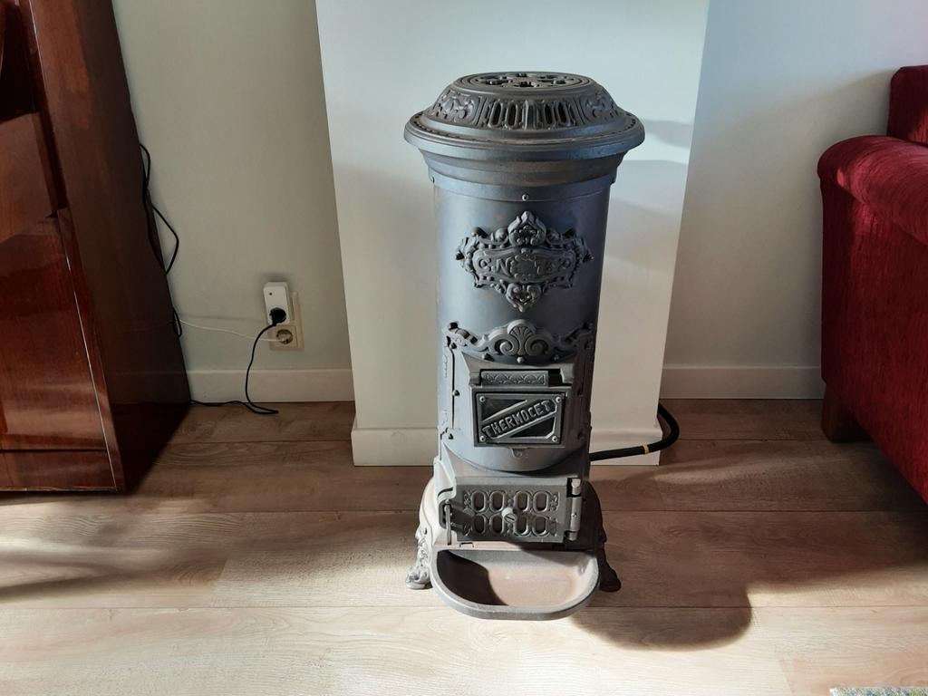 Leuke Thermocet gaskachel met thermostaat, Gebruikt, Gas, Ophalen of Verzenden, Vrijstaand