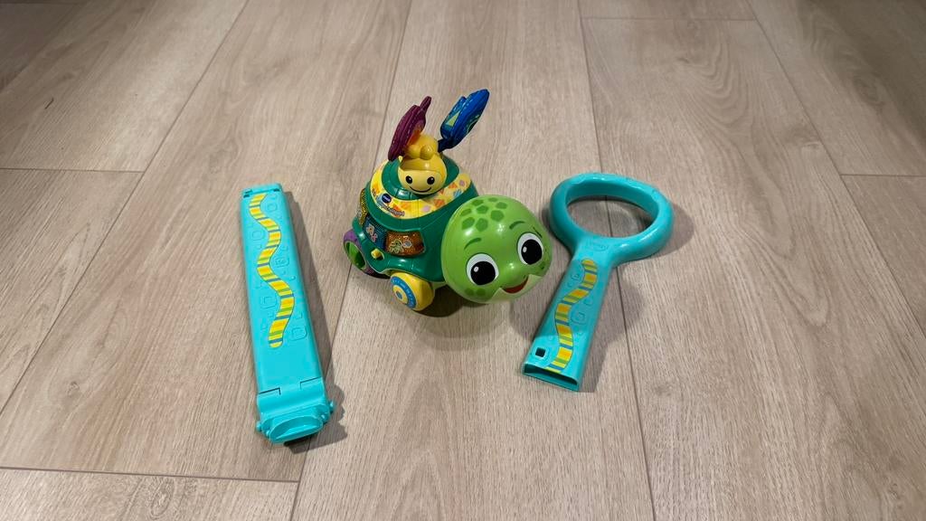 Vtech loopschildpad, Ophalen of Verzenden, Gebruikt, 6 maanden tot 2 jaar