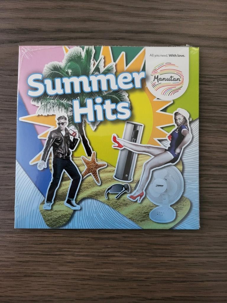 Zomerhits - Manutan CD - Nieuw in verpakking, Ophalen of Verzenden, Nieuw in verpakking, Boxset