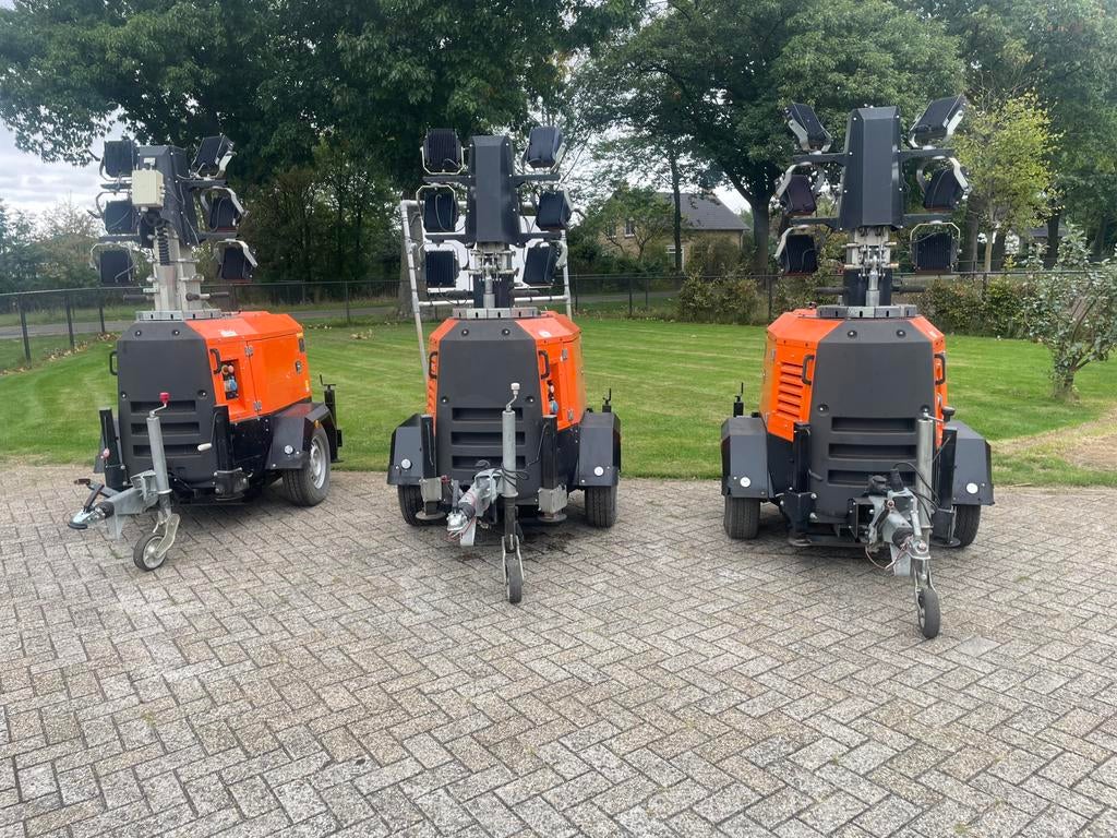 Trime x-eco lichtmast generator aggregaat, Doe-het-zelf en Verbouw, Bouwverlichting, Ophalen