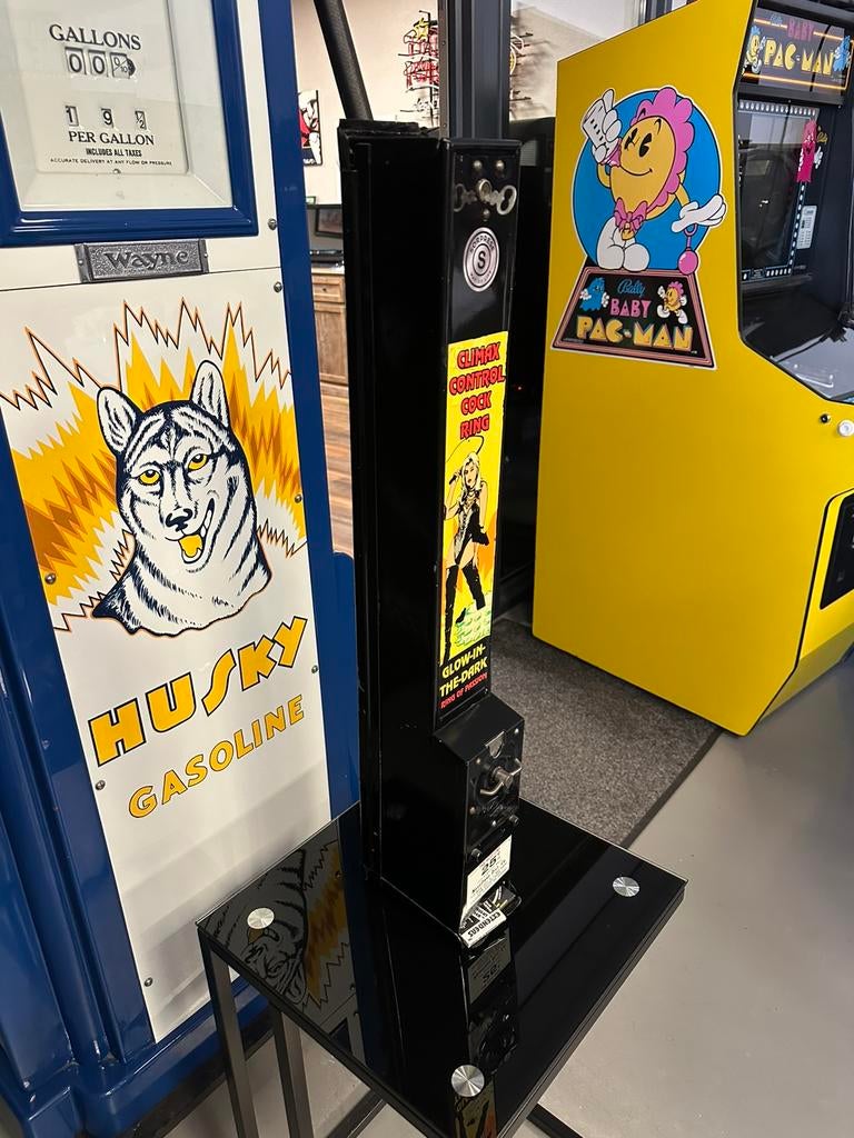 Prachtige Amerikaanse condoomautomaat - USA condom vending, Verzamelen, Automaten | Overige, Ophalen, Gebruikt