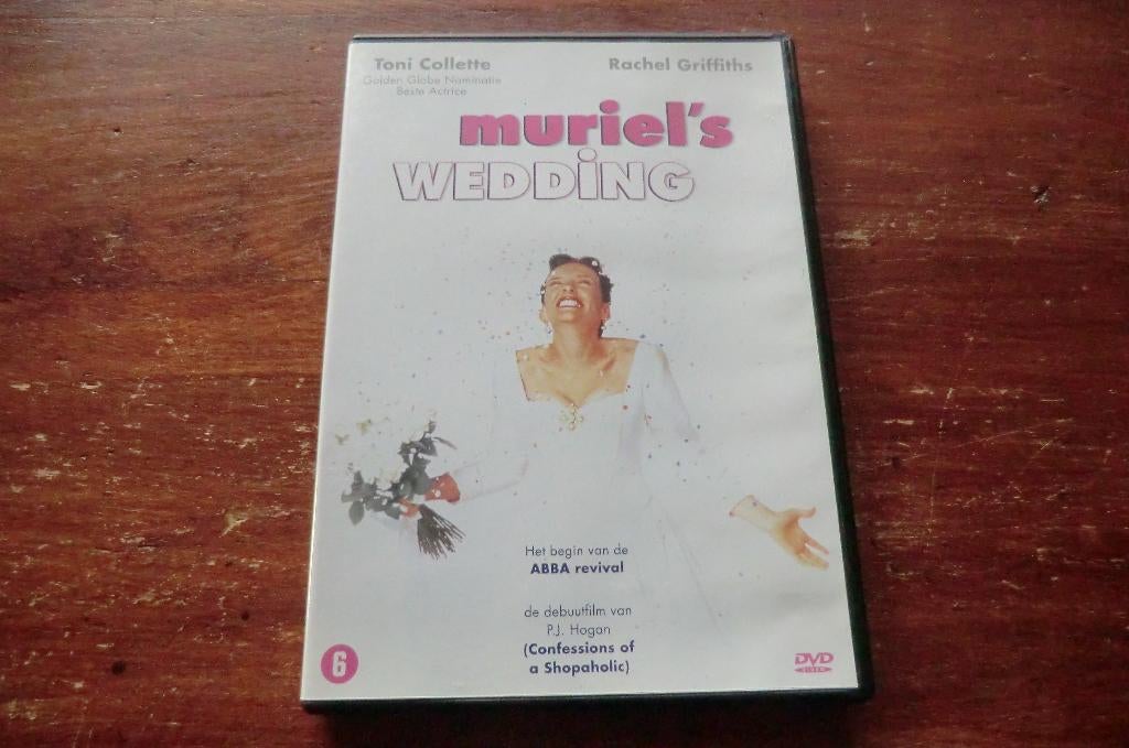 DVD - Muriel's wedding / Rachel Griffiths, Toni Collette, Vanaf 6 jaar, Ophalen of Verzenden, Zo goed als nieuw, Romantische komedie