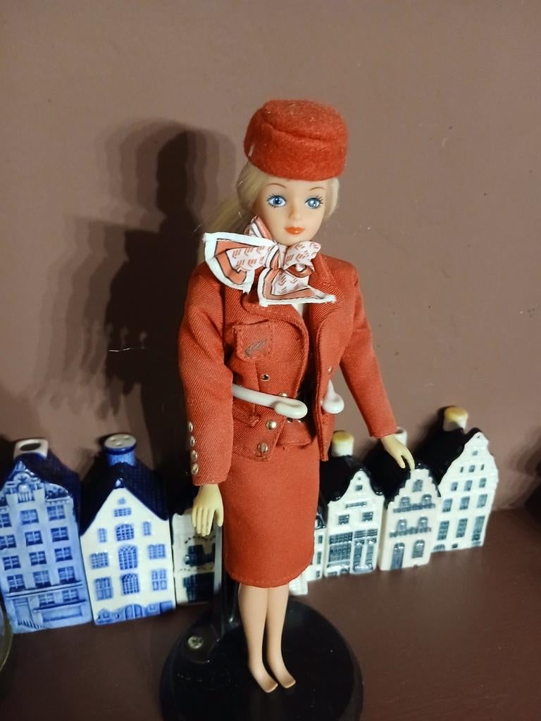 Martinair barbiepop Stewardess, Ophalen of Verzenden, Zo goed als nieuw, Barbie