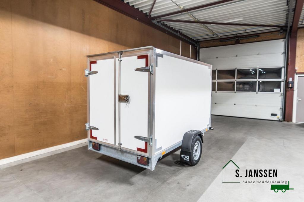 NIEUW VDM Gesloten aanhangwagen 258x150x150cm OP VOORRAAD, Ophalen, Nieuw