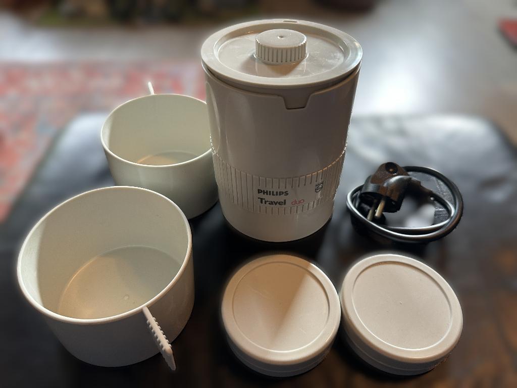 Philips Travel Duo koffiezetter handig en compact koffiezett, Ophalen, Zo goed als nieuw
