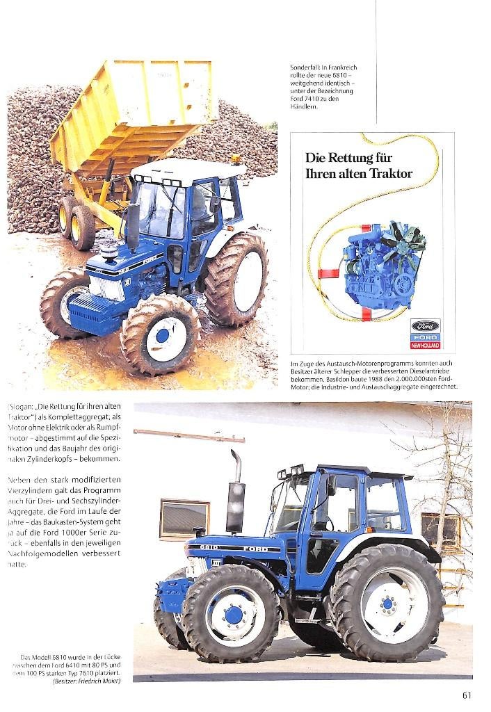 Ford Traktoren 3 Serie 10 bis New Holland 1981-1995, Ophalen of Verzenden, Nieuw, Hartmut Lindner, Tractor en Landbouw