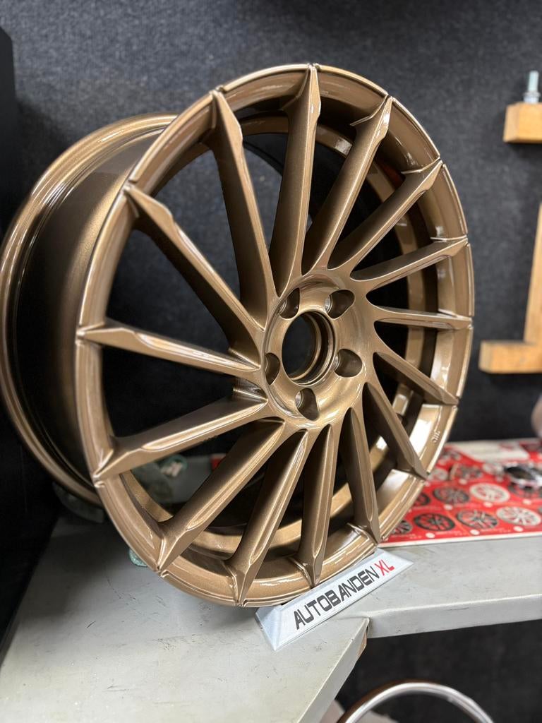 18 inch 5x112 Audi VW Seat Skoda Mercedes vossen look axl091, Auto-onderdelen, Banden en Velgen, 18 inch, Velg(en), Verzenden