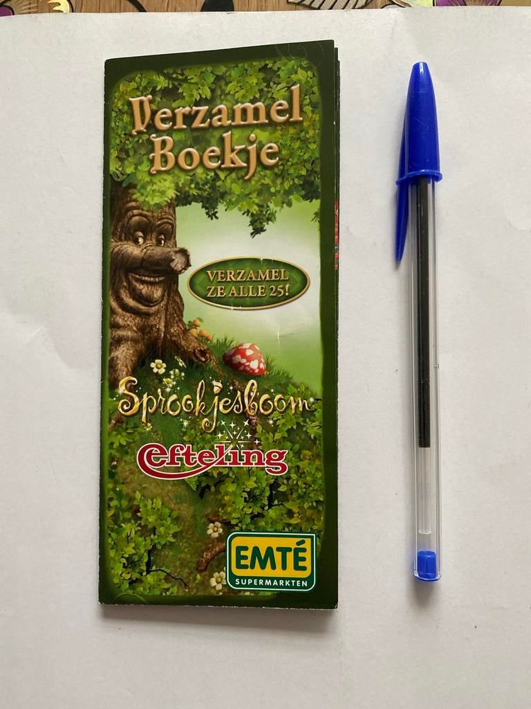 Efteling Sprookjesboom Verzamelboekje Emté, Ophalen of Verzenden, Zo goed als nieuw, Overige typen