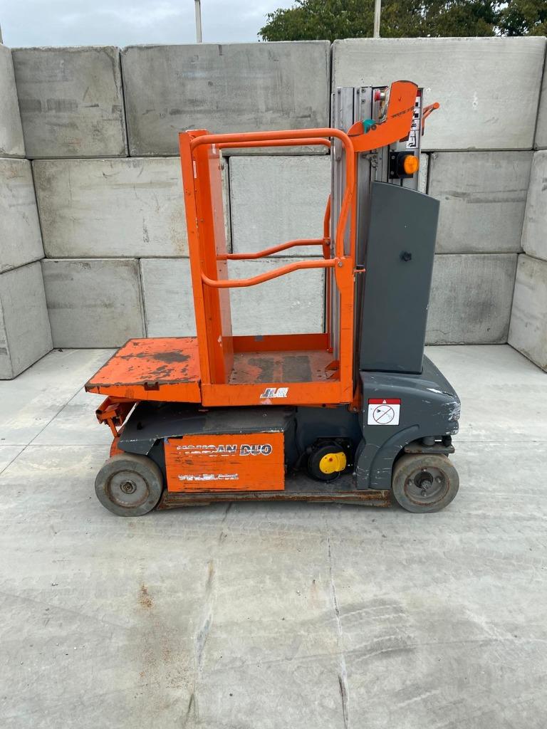 JLG Toucan DUO Hoogwerker., Ophalen