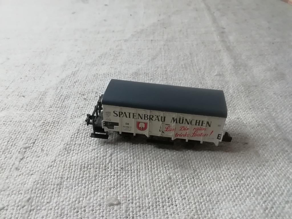 Fleischmann Spur N Bierwagen Spatenbräu München, Art. 8347, Hobby en Vrije tijd, Modeltreinen | N-Spoor, Gelijkstroom, Verzenden