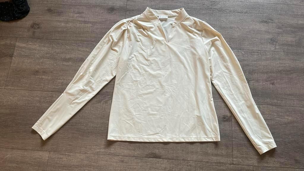 Jane Lushka top S, Maat 38/40 (M), Beige, Ophalen of Verzenden, Zo goed als nieuw