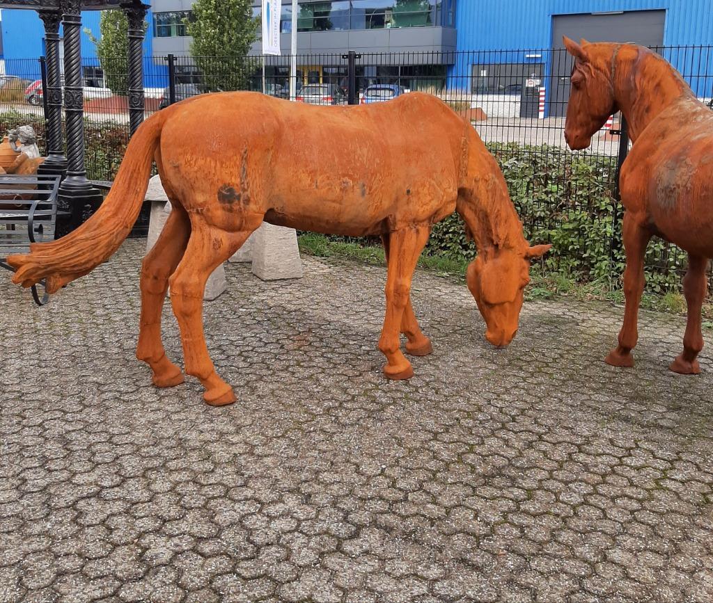 gietijzeren paard, Tuin en Terras, Dierenbeeld, Niet, Niet, Niet