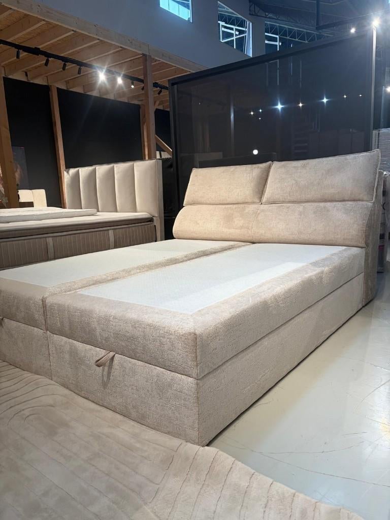 Direct | luxe boxspring met opbergruimte + gratis topper