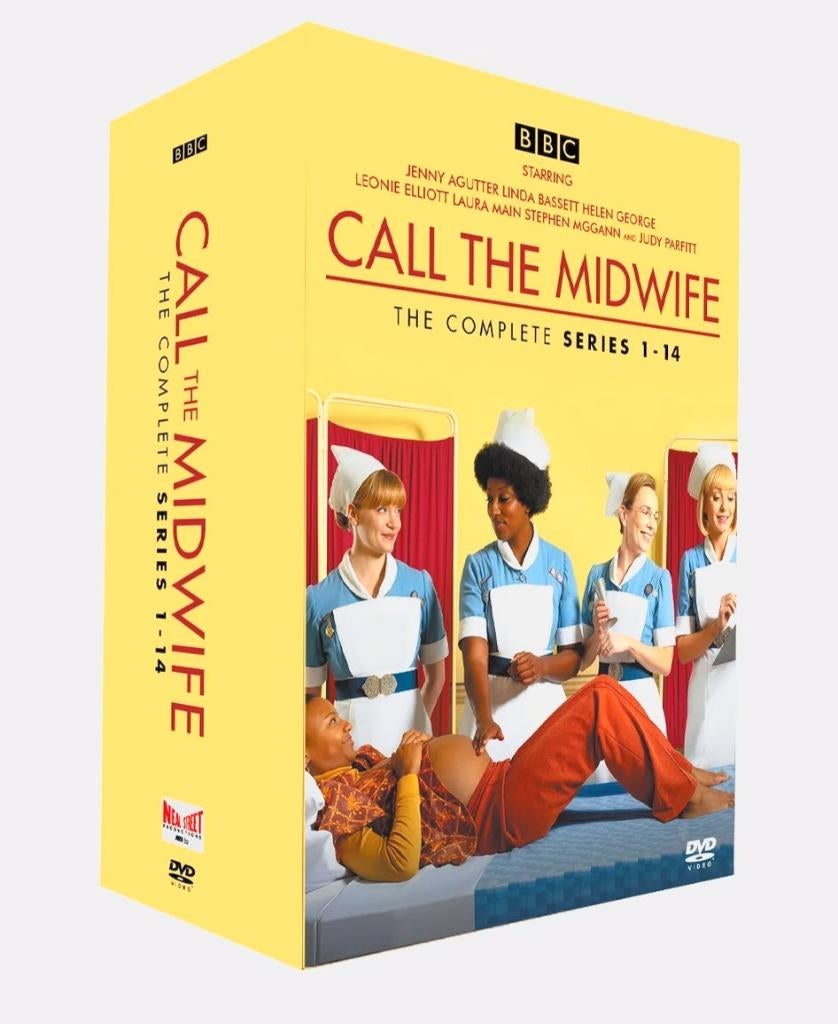 Call the Midwife 1-14 DVD box + 13 en 14 los leverbaar, Alle leeftijden, Ophalen of Verzenden, Nieuw in verpakking, Boxset