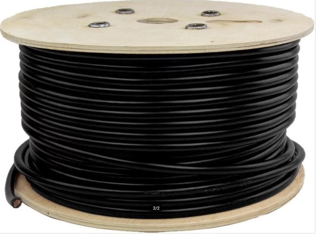Kabel 50mm2 geïsoleerd zwart, Ophalen of Verzenden, Nieuw, Overige merken, Accu's en Toebehoren