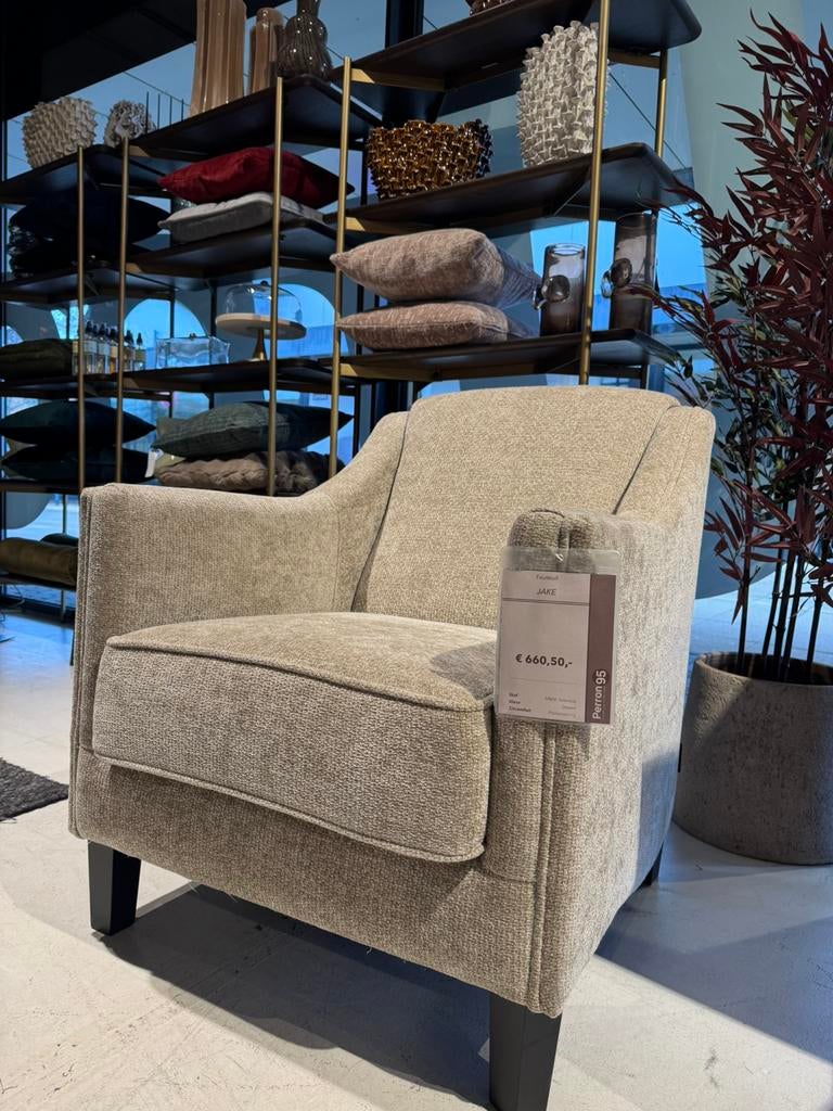Urban sofa Fauteuil Jake showmodel met 5 jaar garantie, Ophalen, Nieuw, 75 tot 100 cm