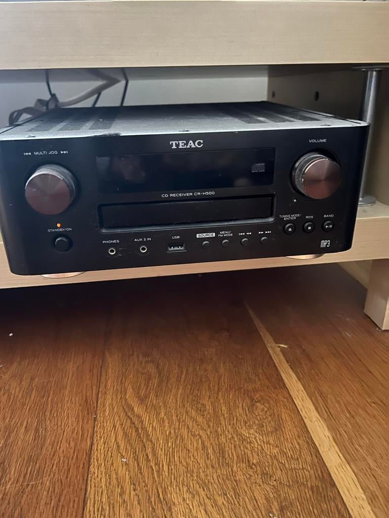 Teac CR-H500 Stereo Set met Speakers audio epilog adut., Audio, Tv en Foto, Gebruikt, Microset, Cd-speler, Ophalen