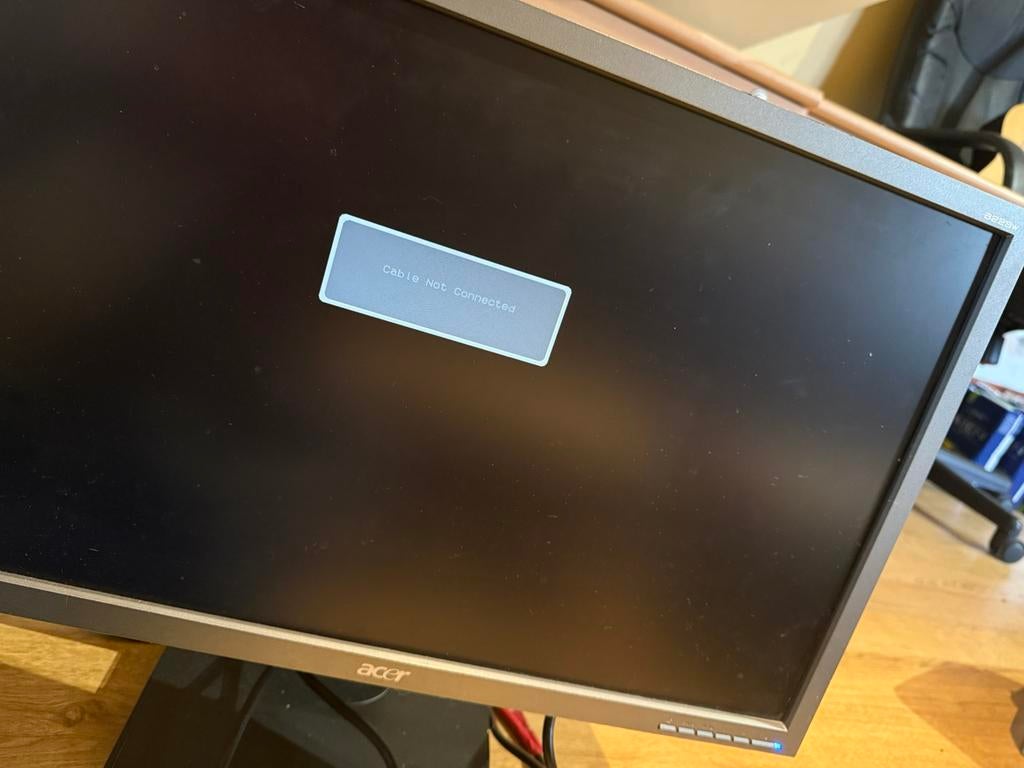 Acer lcd monitor b223w, Computers en Software, Monitoren, Ophalen, Zo goed als nieuw, 60 Hz of minder