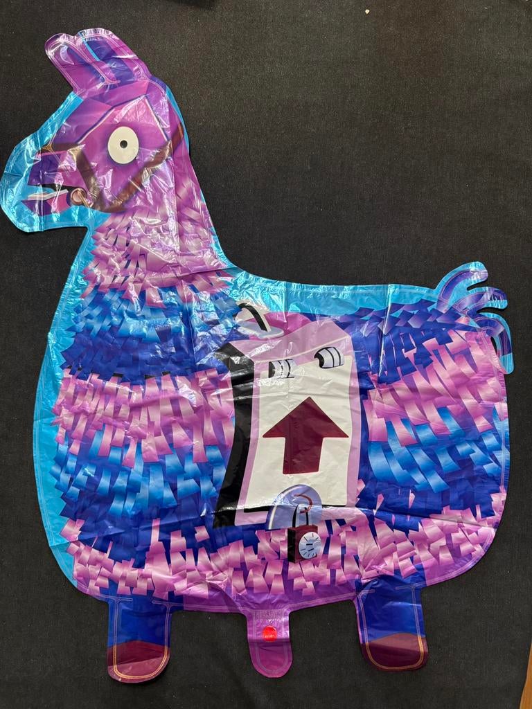 Fortnite figuur lama ballon, Ophalen of Verzenden, Nieuw, Versiering, Verjaardag